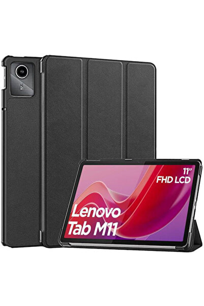 inos Flip Cover Durable Black Lenovo Tab M11 11.0 TB-330 WiFi 4G