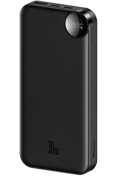 Mcdodo MC-3850 Power Bank 10000mAh 30W με θύρα USB-A και θύρα USB-C Μαύρο