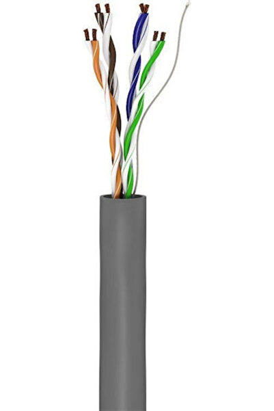 goobay Καλώδιο Ethernet U/UTP Cat.5e 100μ Γκρι Κωδικός: 68941