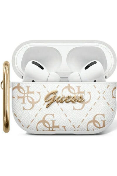 Guess Θήκη Apple Airpods Pro 2 με Γάντζο Guap2pg4gph Λευκό 3666339310646