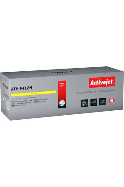 Active Συμβατό τόνερ για εκτυπωτή λέιζερ HP 410A CF412A 2300 Σελίδες Κίτρινο ...