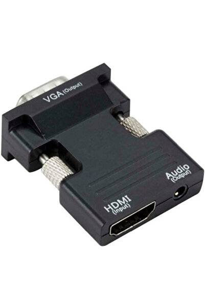 POWERTECH Μετατροπέας 3.5mm / HDMI Θηλυκό σε VGA Αρσενικό 1 Τεμάχιο CAB-H120