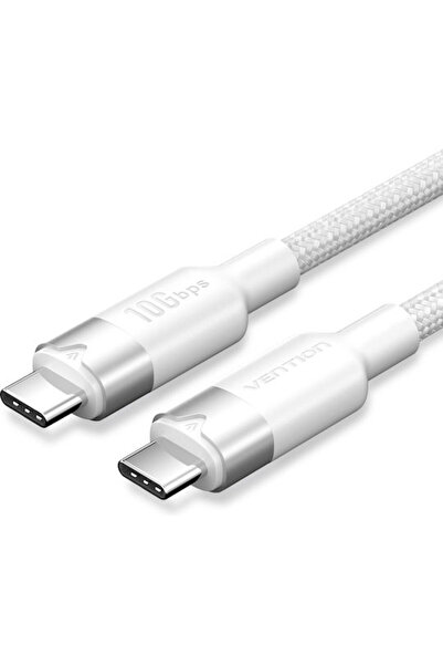 Vention Καλώδιο USB-C 3.2 Gen 2 Αρσενικό-Αρσενικό Μήκος 1.0μ Πλεκτό Αλουμίνιο...