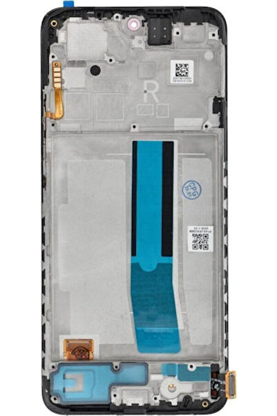 OEM Οθόνη με μηχανισμό αφής και πλαίσιο για Redmi Note 12S Μαύρο