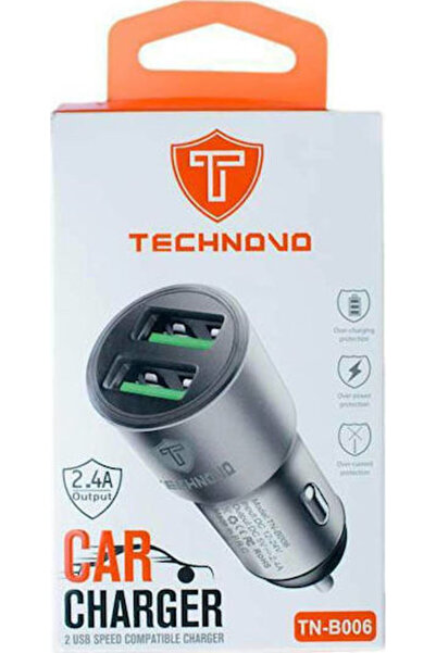 Other Auto Gs TN-B006 Φορτιστής Αυτοκινήτου 2.4A με Θύρες: 2xUSB Ασημί Χρώμα ...