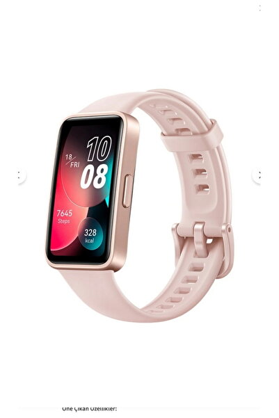 Huawei Band 8 Akıllı Saat - Sakura Pembesi, 1.47 inç AMOLED Ekran, Bluetooth Bağlantı, Kalp Atış ve Uyku Takibi, Uzun Pil Ömrü Yenilenmiş