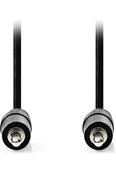 Nedis Καλώδιο Ήχου 3.5mm Αρσενικό - 3.5mm Αρσενικό, Μαύρο, 10μ, με επιχρυσωμέ...