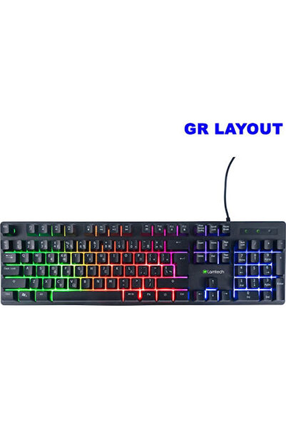 Lamtech LAM021325 Πληκτρολόγιο Gaming με φωτισμό RGB (Γαλλικό)