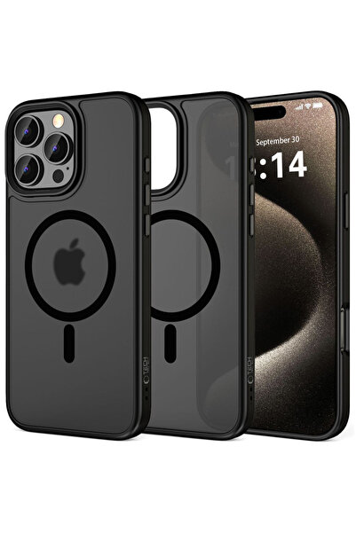 Tech-Protect Husă magnetică pentru Magsafe iPhone 16 Pro Max cu protecție pen...