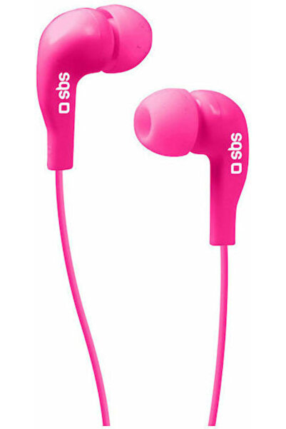 SBS Studio Mix 10 Ενδοωτικά Handsfree με βύσμα 3.5mm Ροζ