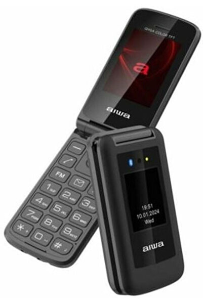 Aiwa FP-30 Κινητό τηλέφωνο διπλής SIM με μεγάλα κουμπιά, μαύρο