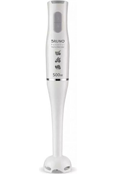 Bruno Ραβδομπλέντερ με πλαστικό ραβδί 500W Λευκό Κωδικός: BRN-0091