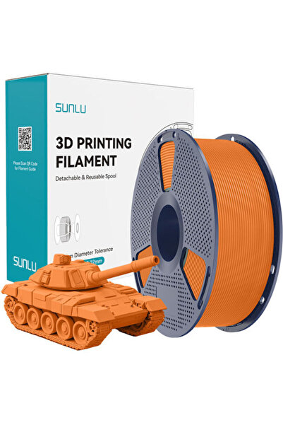 Sunlu PLA+ Νήμα Εκτυπωτή 3D Πορτοκαλί