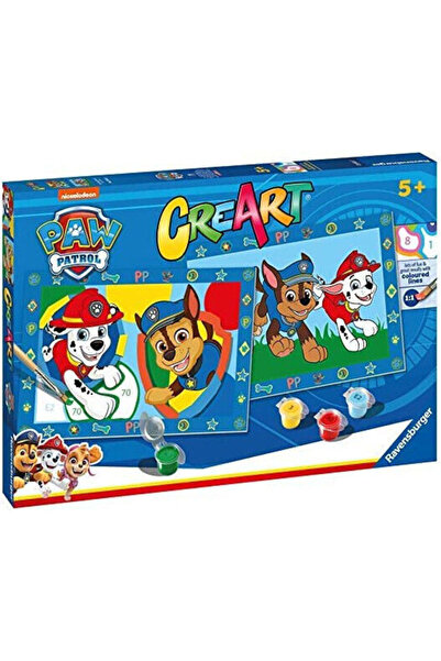 RAVENSBURGER Ζωγραφική Paw Patrol για παιδιά 5+ ετών