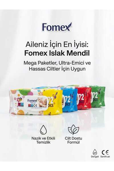 Fomex 4 LÜ ISLAK MENDİL