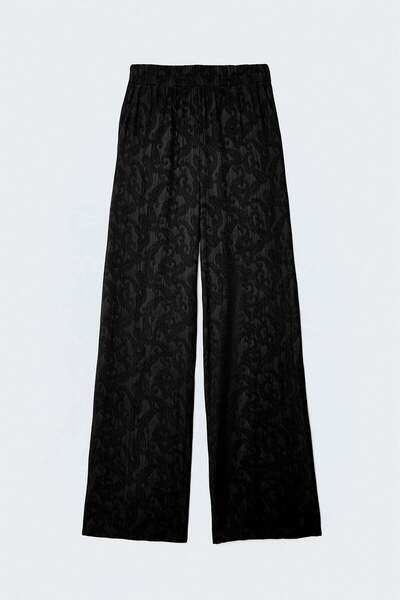 Sateen Lily pantalone - crne