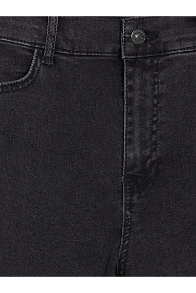 LC Waikiki Black Straight Fit Women's Jeans