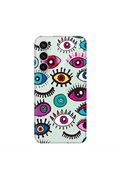 Other Samsung S24 Plus Multiple eyes Transparent Silicone TPU Θήκη