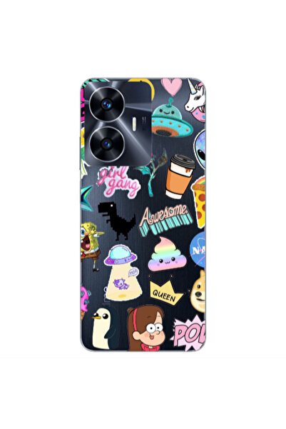 Other Realme Note 50 Cartoon queen Transparent Silicone TPU Θήκη