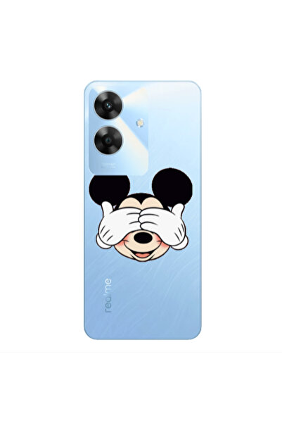 Other Realme Note 60 Mickeyy Transparent Silicone TPU Θήκη