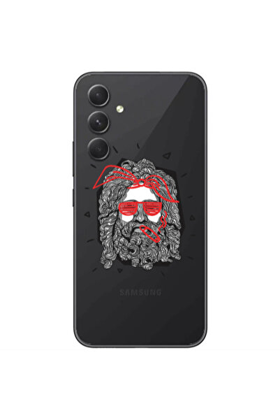 Other Samsung Galaxy A25 Cool glasses Transparent Silicone TPU Θήκη