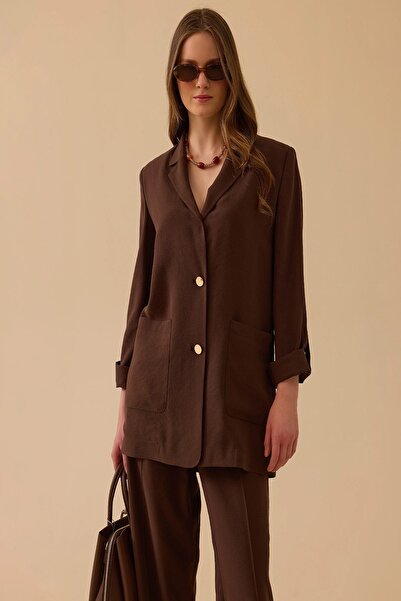 Rain and River Blazer jacket with pocket detail