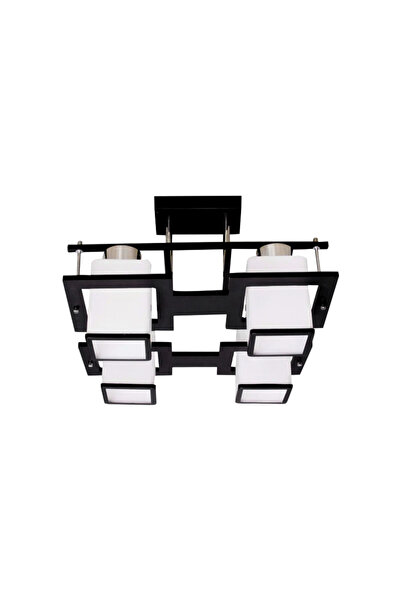 Jiju Lustra RUSTIC CU LEMN S088/4 e27*4 maxim 60w/bec