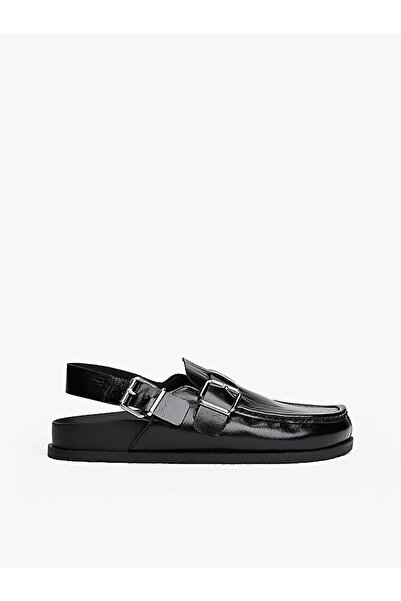 Tommy Hilfiger kadın tjw mule shiny loafer