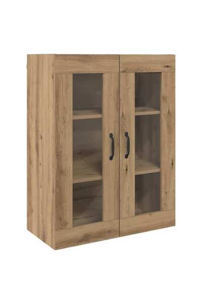 vidaxl Wall-mounted cabinet Brown 69.5 x 34 x 90 cm Composite wood
