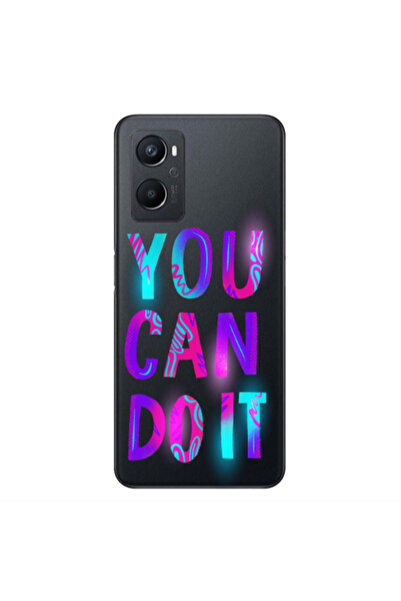 Other Oppo A 96 You Can Doit Transparent Silicone TPU Θήκη