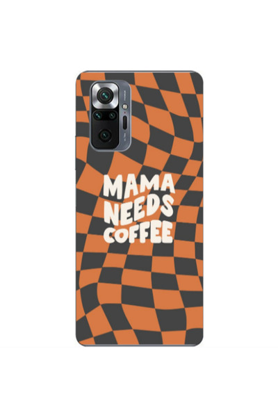 Other Xiaomi Redmi Note 10 Pro Max Mama needs coffee Transparent Silicone TPU...