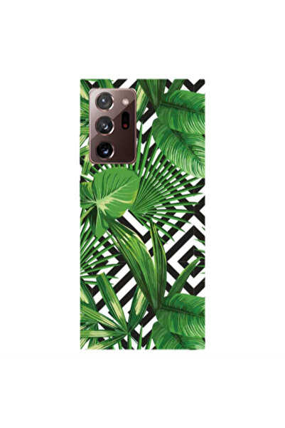 Other Samsung Note 20 Plus Green Laves arrow Transparent Silicone TPU Θήκη