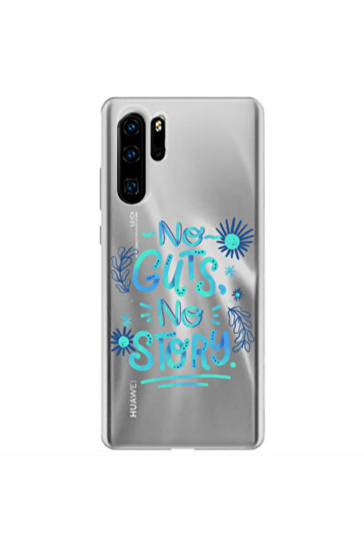 Other Huawei P30 Pro No guts no story Transparent Silicone TPU Θήκη