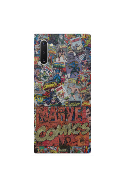 Other Samsung Note 10 Plus Marvel comics Transparent Silicone TPU Θήκη