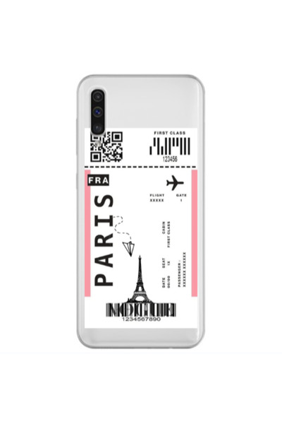 Other Samsung A70 Paris FRA Transparent Silicone TPU Θήκη