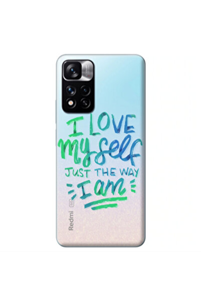 Other Xiaomi Redmi Note 11 Pro 5G I Love My self Transparent Silicone TPU Θήκη
