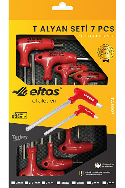 Eltos T ALYAN SETİ 7 PCS.
