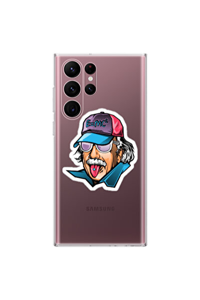 Other Samsung S22 Ultra Einstein Transparent Silicone TPU Θήκη
