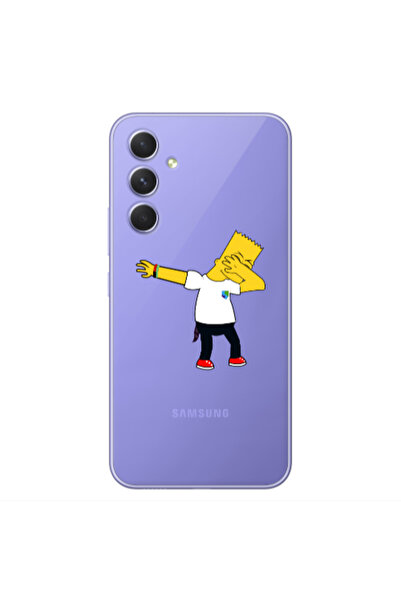 Other Samsung A54 Simpsons2 Transparent Silicone TPU Θήκη