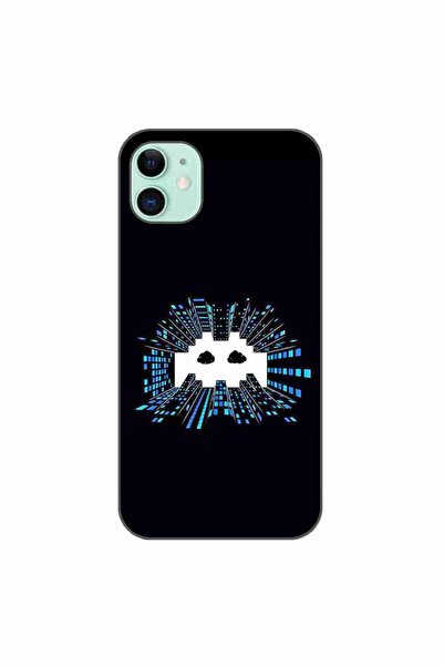 OEM Case compatible with Apple iPhone 11 Silicone Gel Tpu Model Sky Invaders