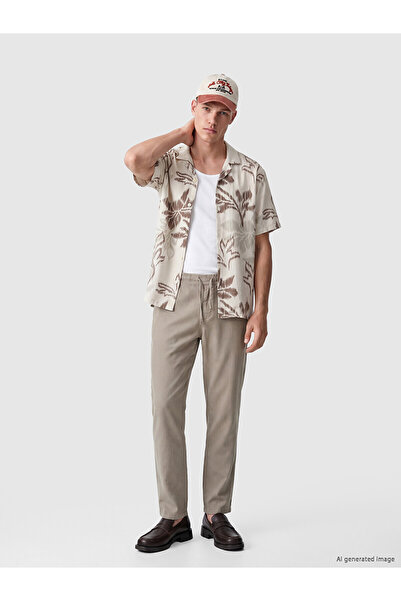 LC Waikiki Nevavm Farkıyla Relax Fit Dobby Men's Trousers