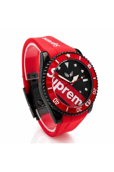 Watch Ceas barbatesc Ulysses silicon rosu stil casual modern UB55