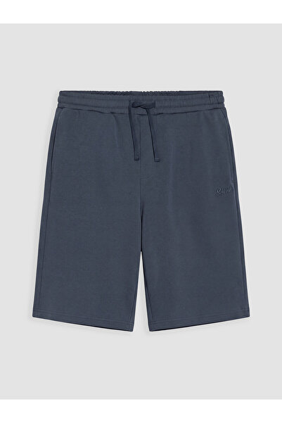 LC Waikiki Nevavm Comfortable Fit Embroidered Men's Shorts with a Difference