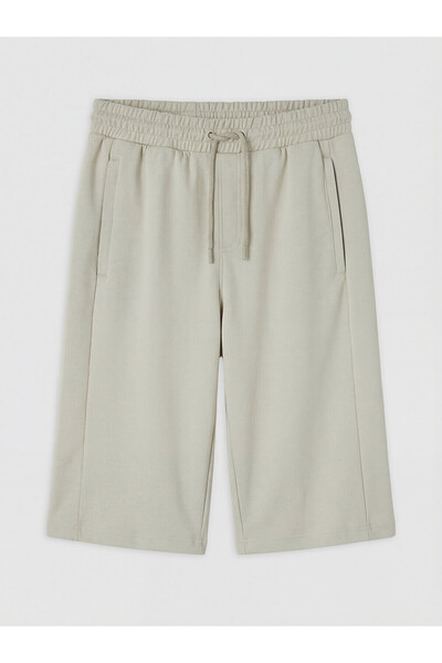 LC Waikiki Nevavm Regular Fit Men's Roller Shorts with a Difference