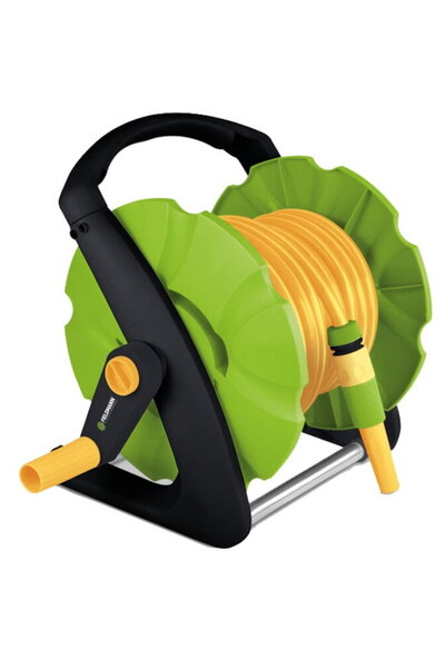 Fieldmann FZH 1021, maner cu manivela, furtun 20 m + 2 m, diametru 1/2, inclu...