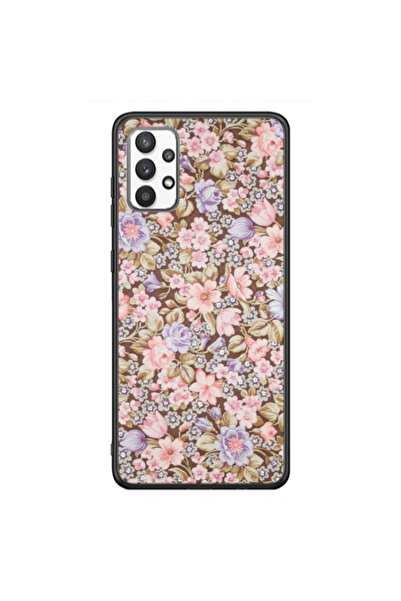 Other Samsung A32 5G Blue Roses Black Glossy Θήκη