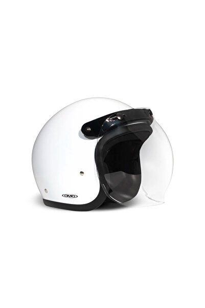 Dmd Vintage Flip Up Bubble Visor Clear Vizör