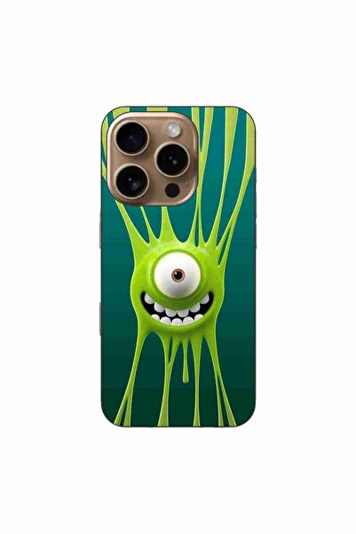 OEM Case compatible with Apple iPhone 16 Pro Silicone Gel Tpu Model Monster Inc