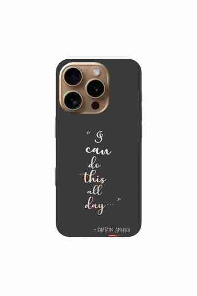 OEM Θήκη συμβατή με Apple iPhone 16 Pro από Σιλικόνη Gel TPU με σχέδιο: Μπορώ...