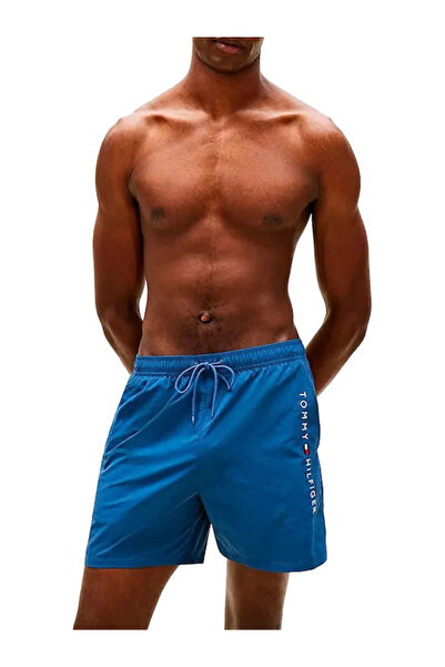 Calvin Klein Jeans Μεσαίο, με κορδόνι περίσφιξης, τσέπη με φερμουάρ, μπλε